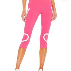 STELLA MCCARTNEY X ADIDAS WOMEN’S Tp 3/4 TI P BLUE LEGGINGS IN SIZE SMALL NWT